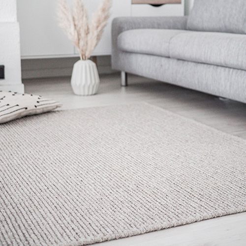 Anna palmikkomatto vaaleanpunainen, eri kokoja