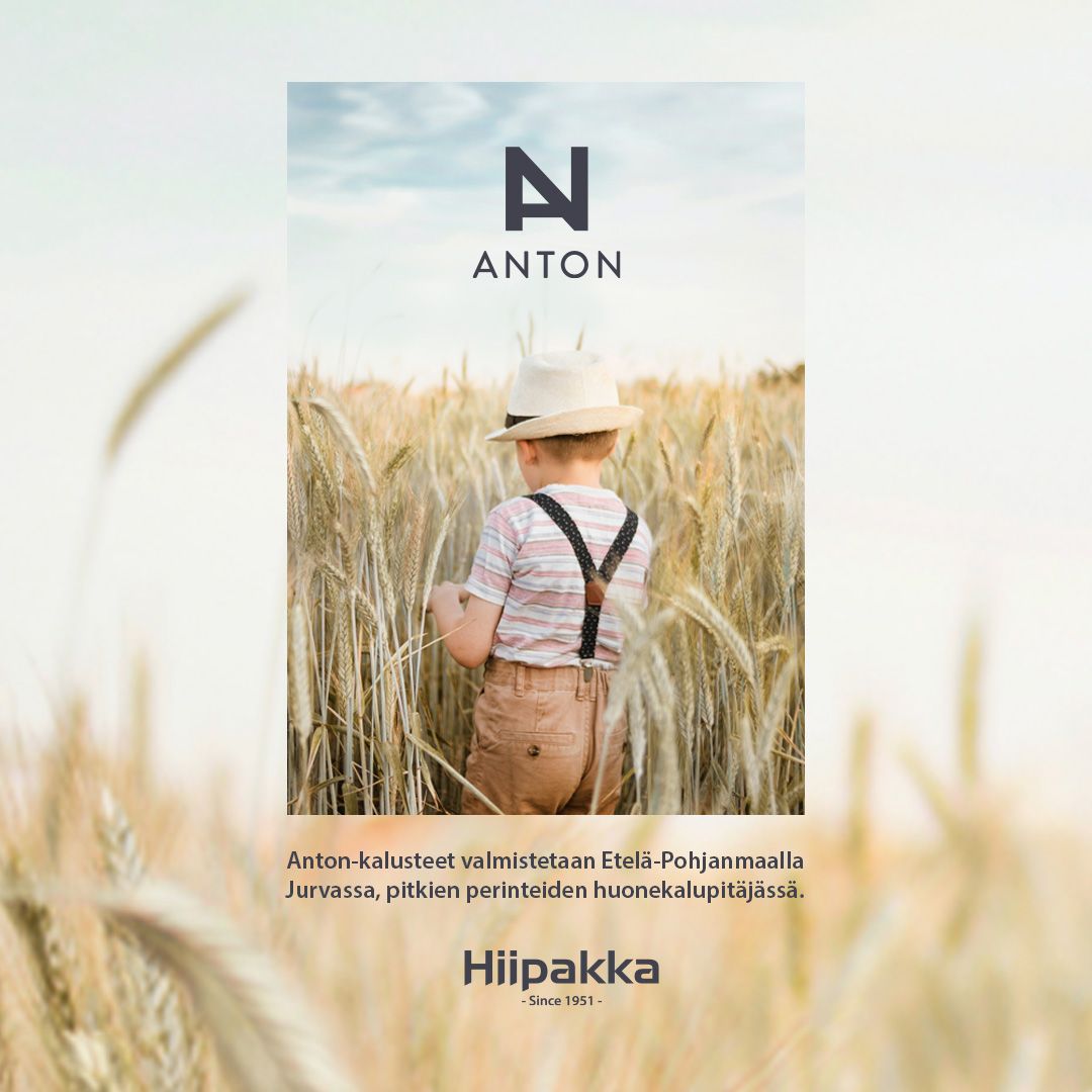 Hiipakka Anton senkki 150cm, lasiovilla