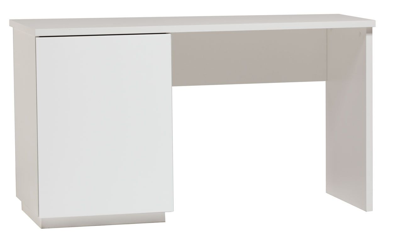 Kokonaan valkoinen Anton kirjoituspöytä