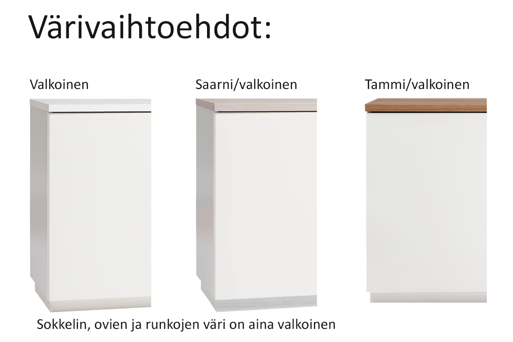 Hiipakka Anton TV-taso 200cm, umpiovilla