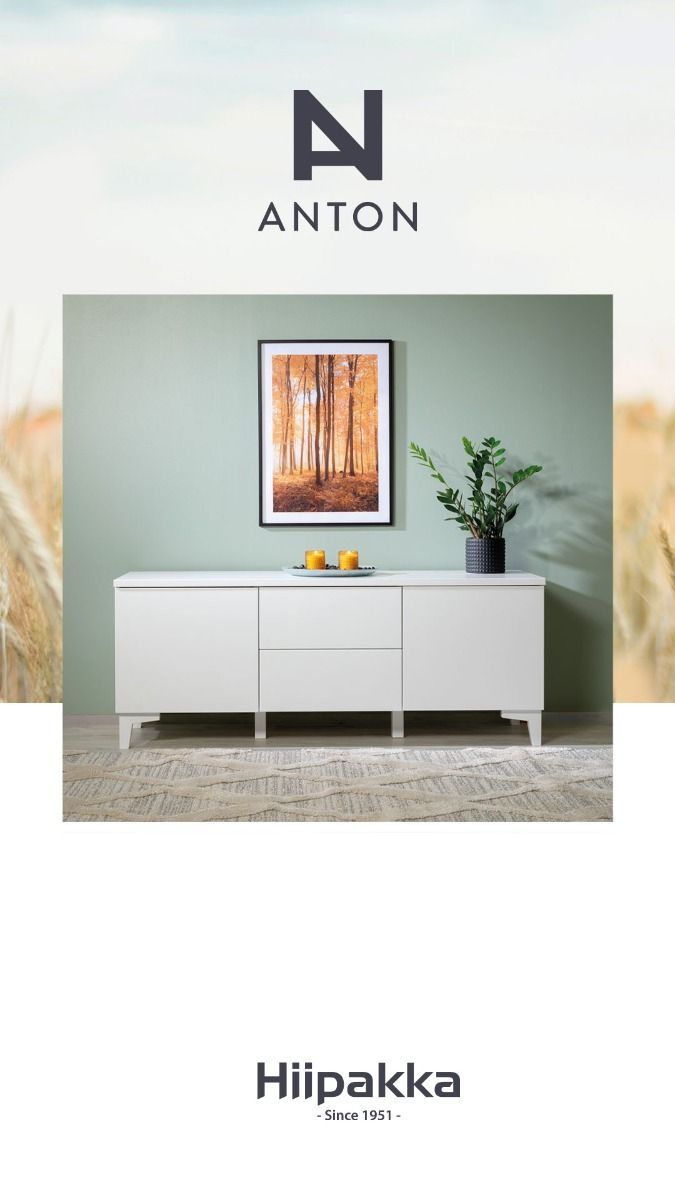 Hiipakka Anton TV-taso 150cm, umpiovilla