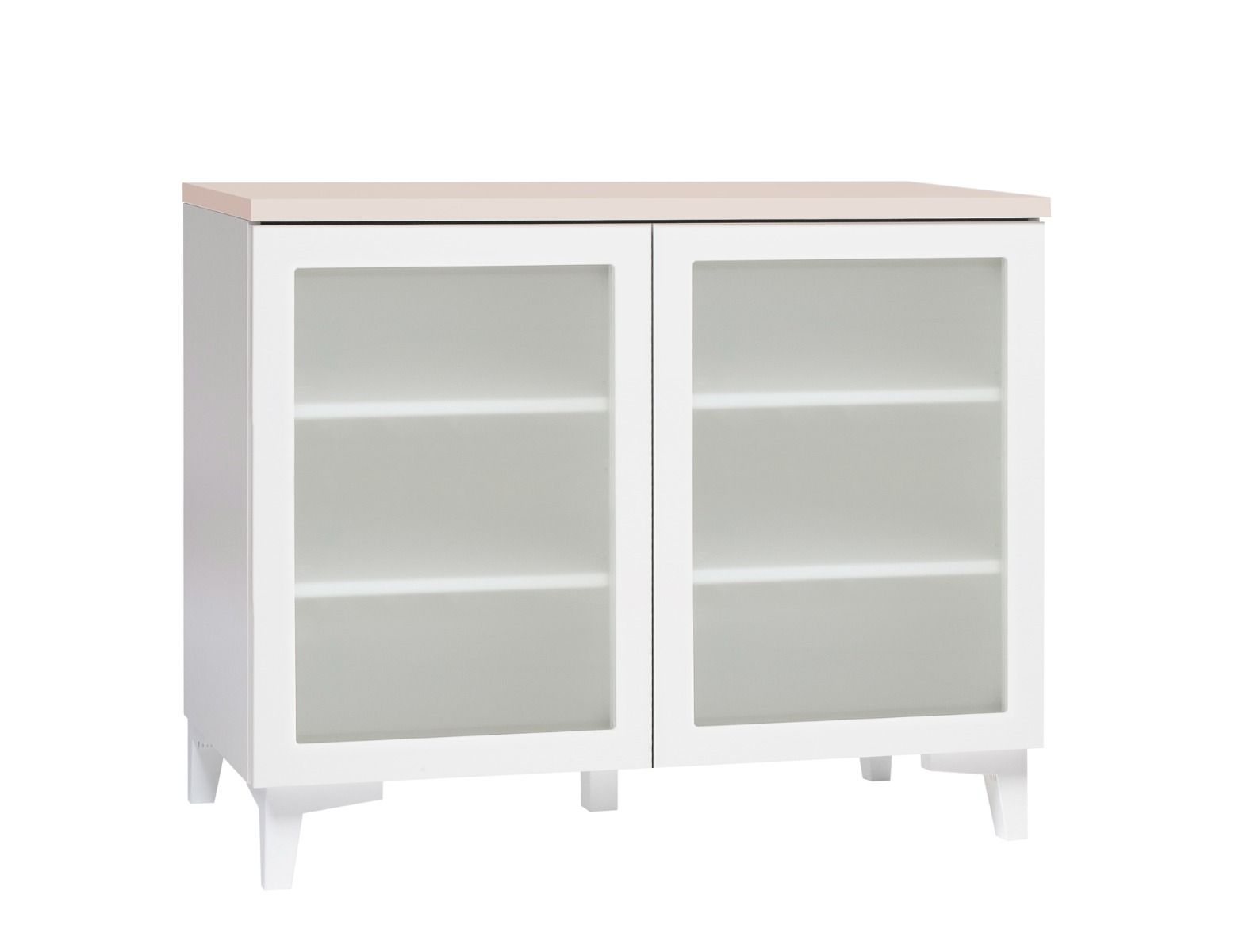 Hiipakka Anton lipasto 100cm, lasiovilla