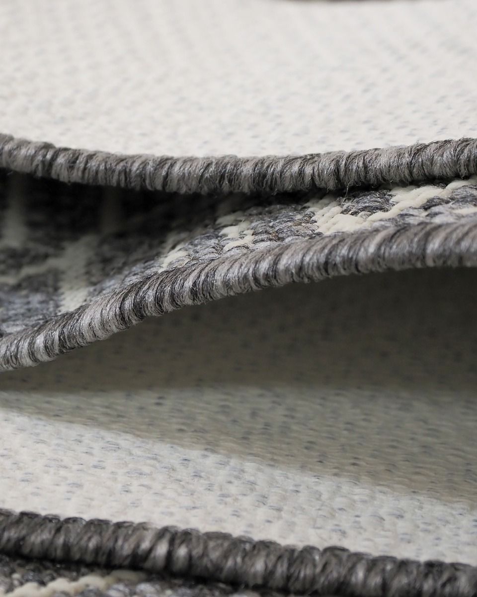 Dawn Antrasite käytävämatto, hopea, 80 cm