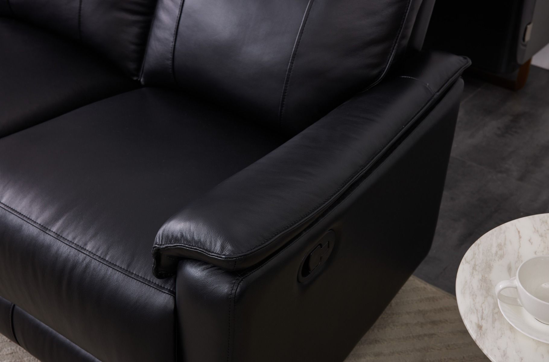 Arizona 3+1+1 sohvakalusto mekanismeillä, musta