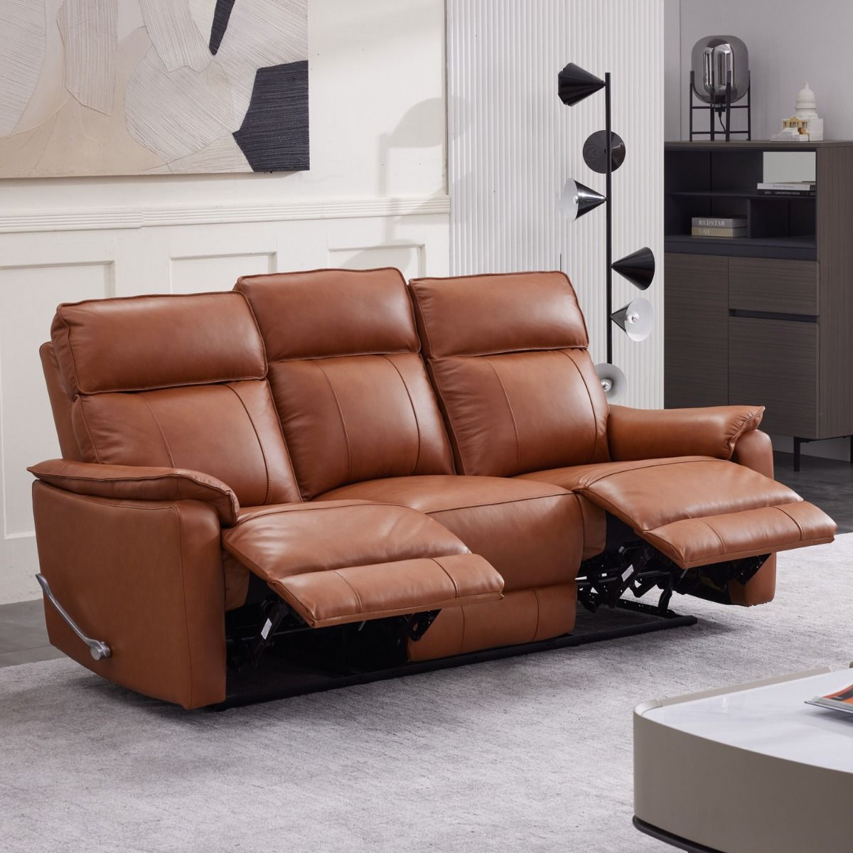 Arizona 3+1+1 sohvakalusto mekanismeillä, ruskea