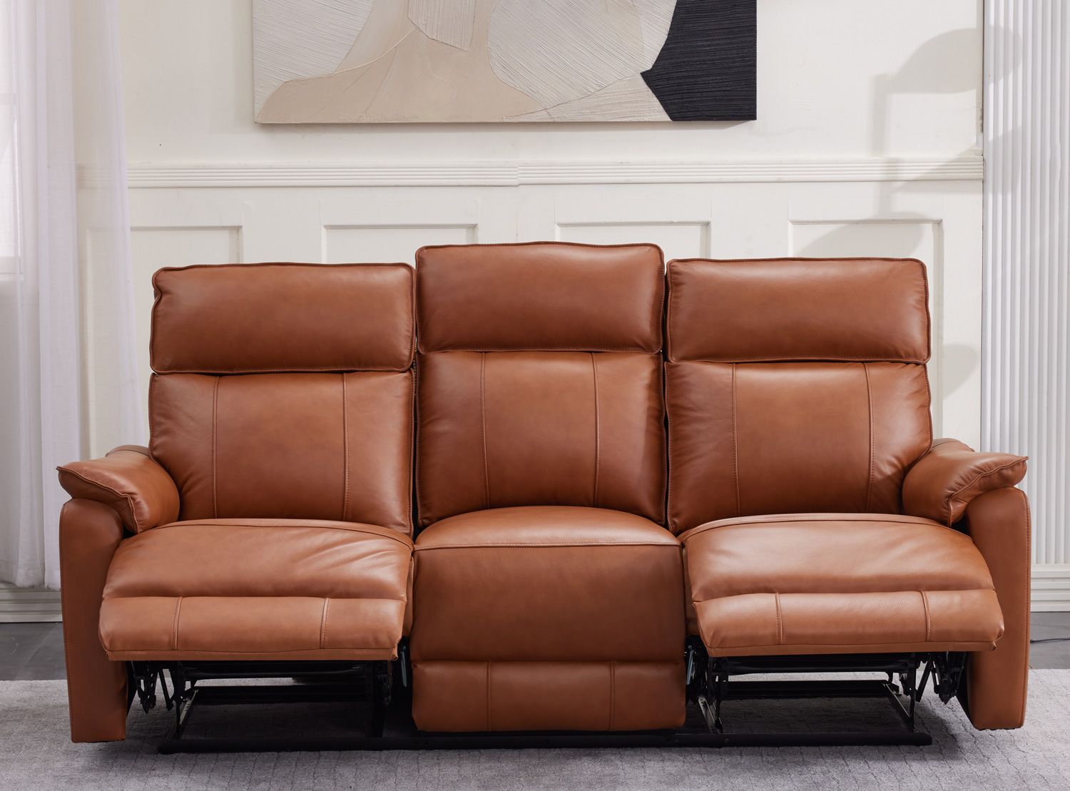 Arizona 3+1+1 sohvakalusto mekanismeillä, ruskea