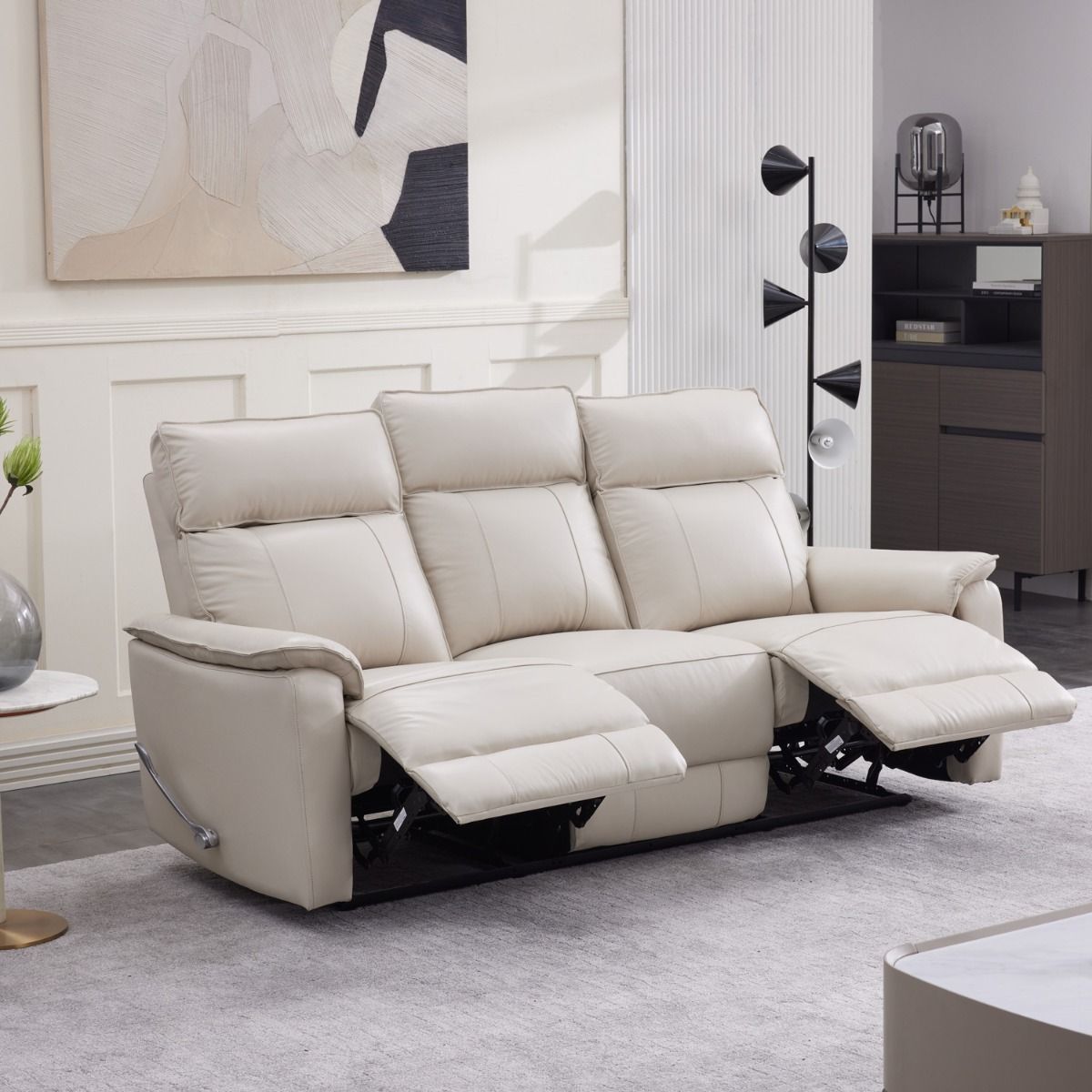 Arizona 3+1+1 sohvakalusto mekanismeillä, taupe