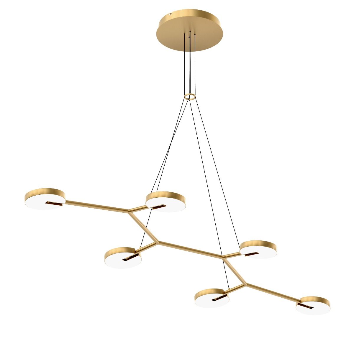 Arm 6 on modernin valaistuksen älykäs ratkaisu – kevyt ja muunneltava kattovalaisin, joka mukautuu erilaisiin tiloihin ja tarpeisiin. Sen kuusi LED-paneelia ovat suunnattavissa vapaasti, jolloin valolla voidaan luoda sekä epäsuoraa tunnelmaa että tarkkaa