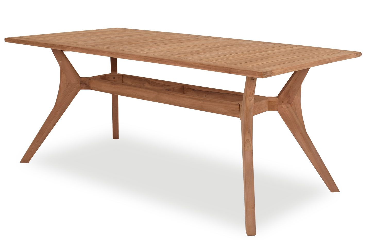 Aruba ruokapöytä 90x180cm, tiikkiä