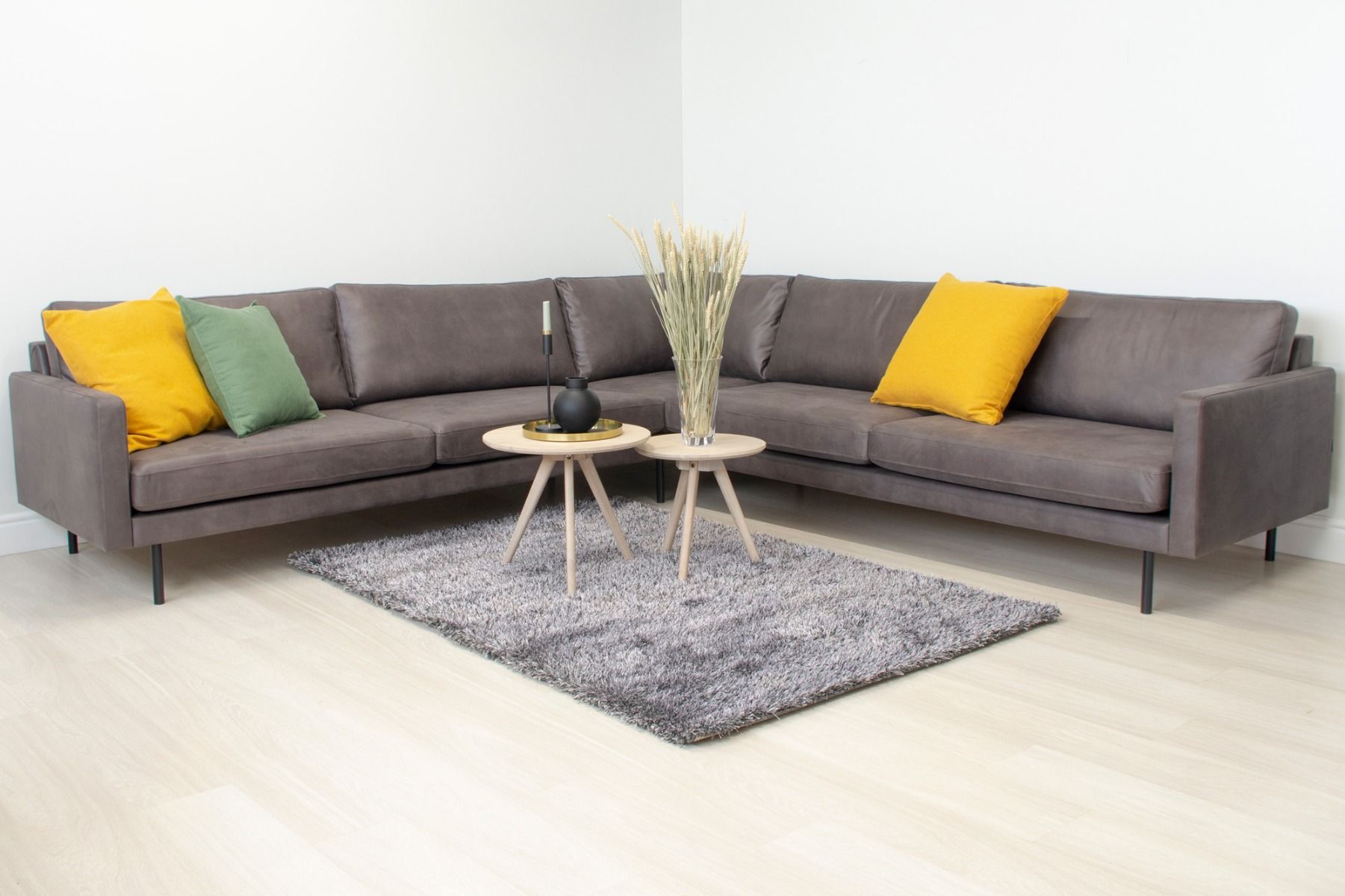 Harmaa Copenhagen kulmasohva