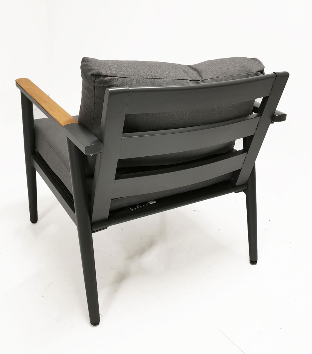 Ateena 2+1+1 sohvaryhmä ulos, harmaa