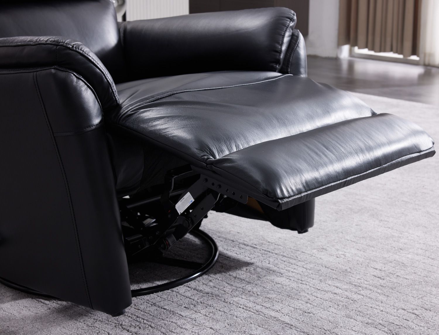 Atlanta mekanismituoli, musta nahka