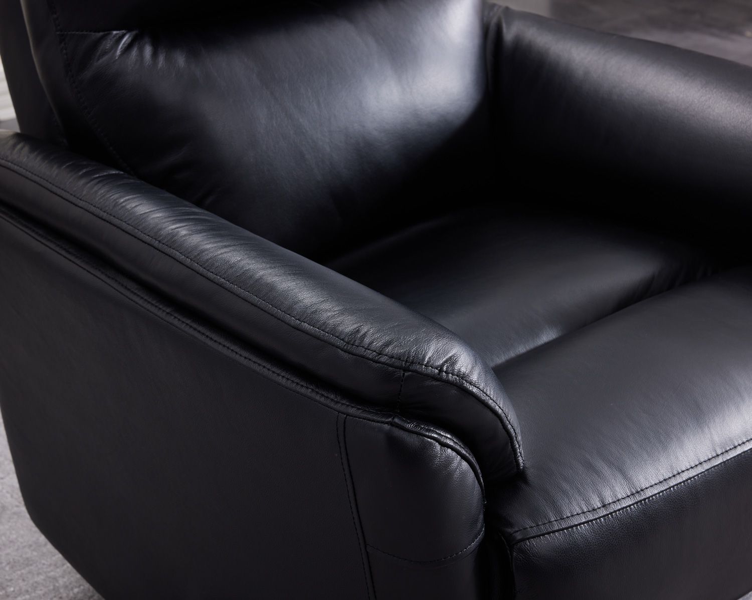 Atlanta mekanismituoli, musta nahka