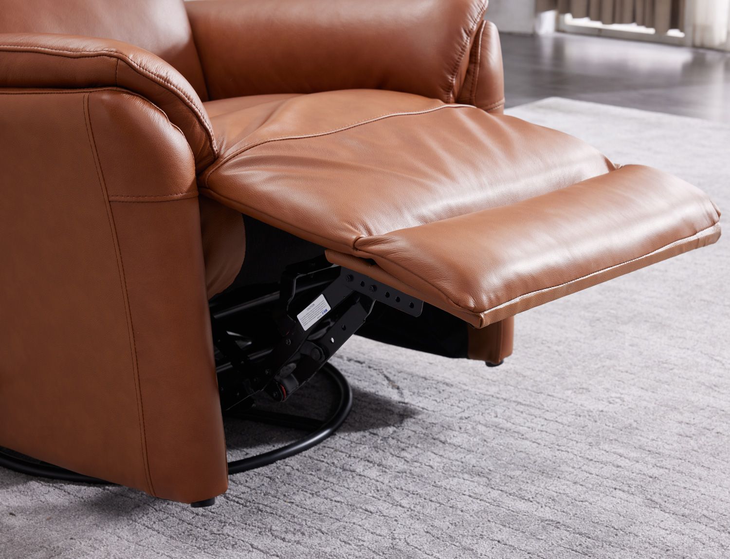 Atlanta mekanismituoli, ruskea nahka