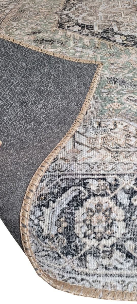 Aurelia käytävämatto, vihreä, lev. 80 cm