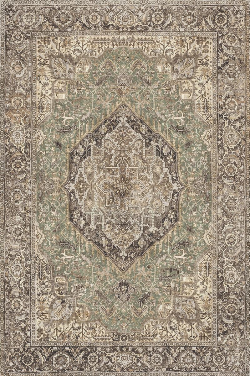 Aurelia käytävämatto, vihreä, lev. 80 cm