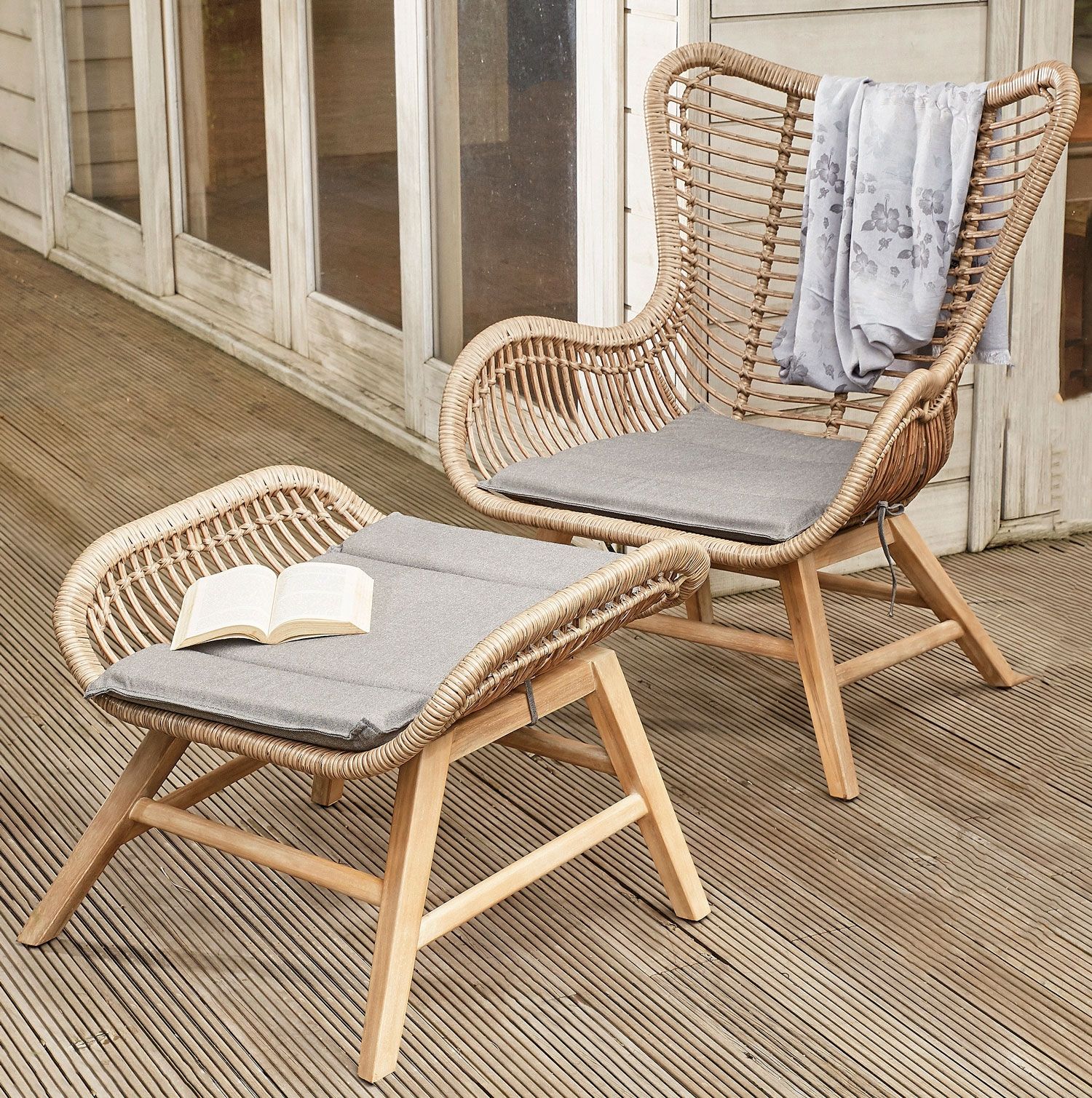 Aurora lepotuoli, ulkokaluste