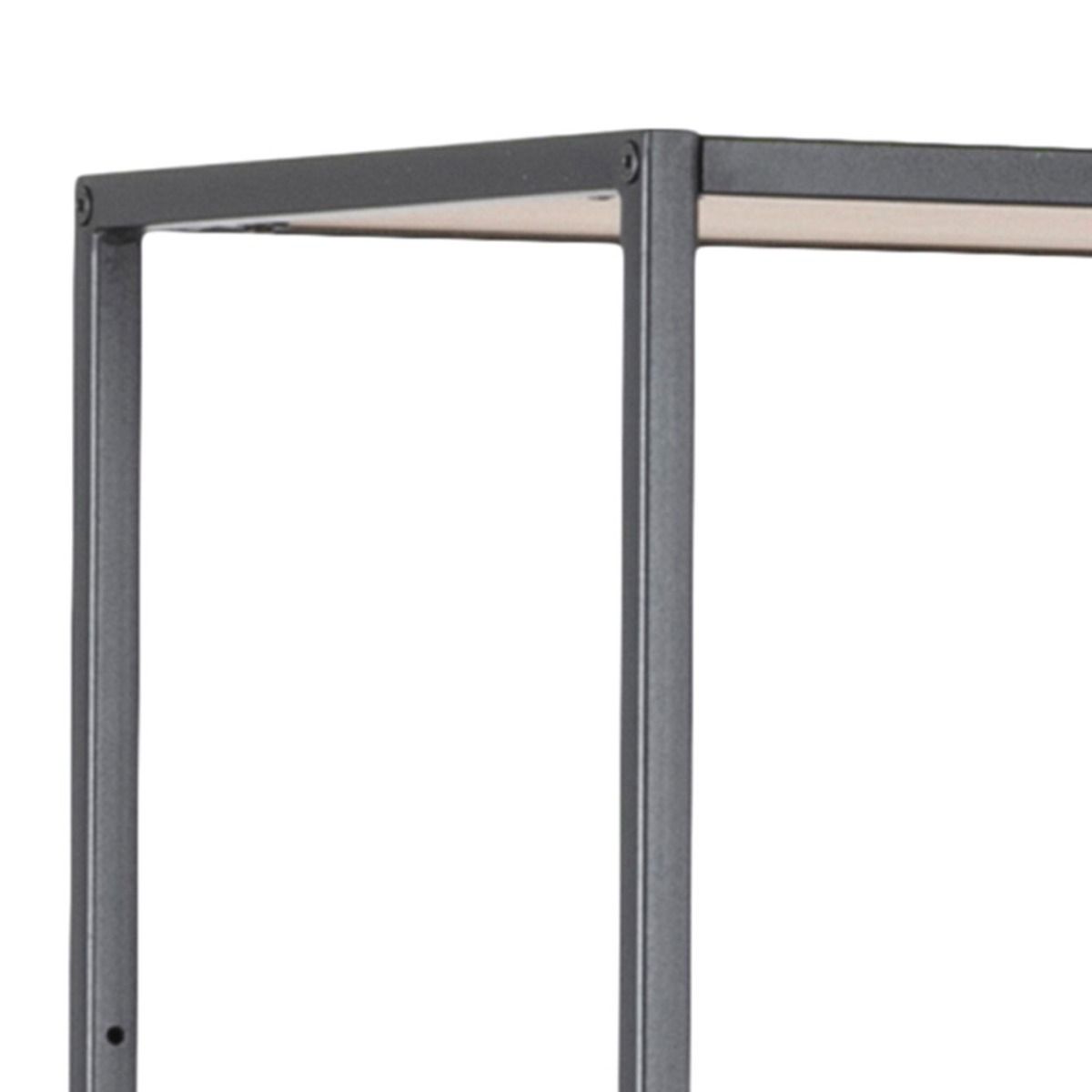 Seaford avohylly 7 tammi-musta 114x35x185 cm