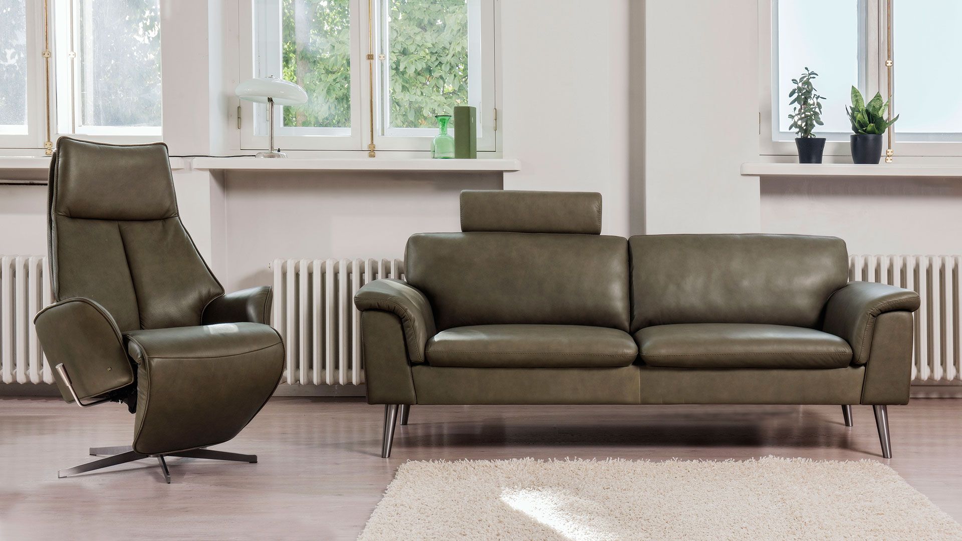 BD-Möbel Montana 2-ist sohva, eri vaihtoehtoja