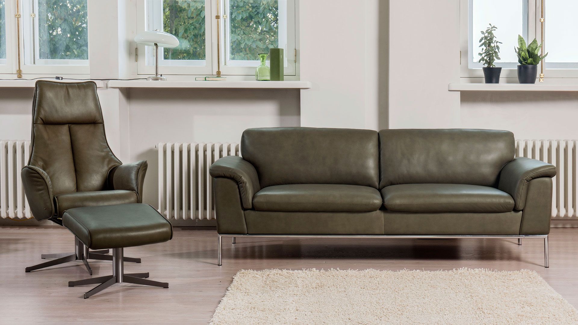 BD-Möbel Montana 2-ist sohva, eri vaihtoehtoja