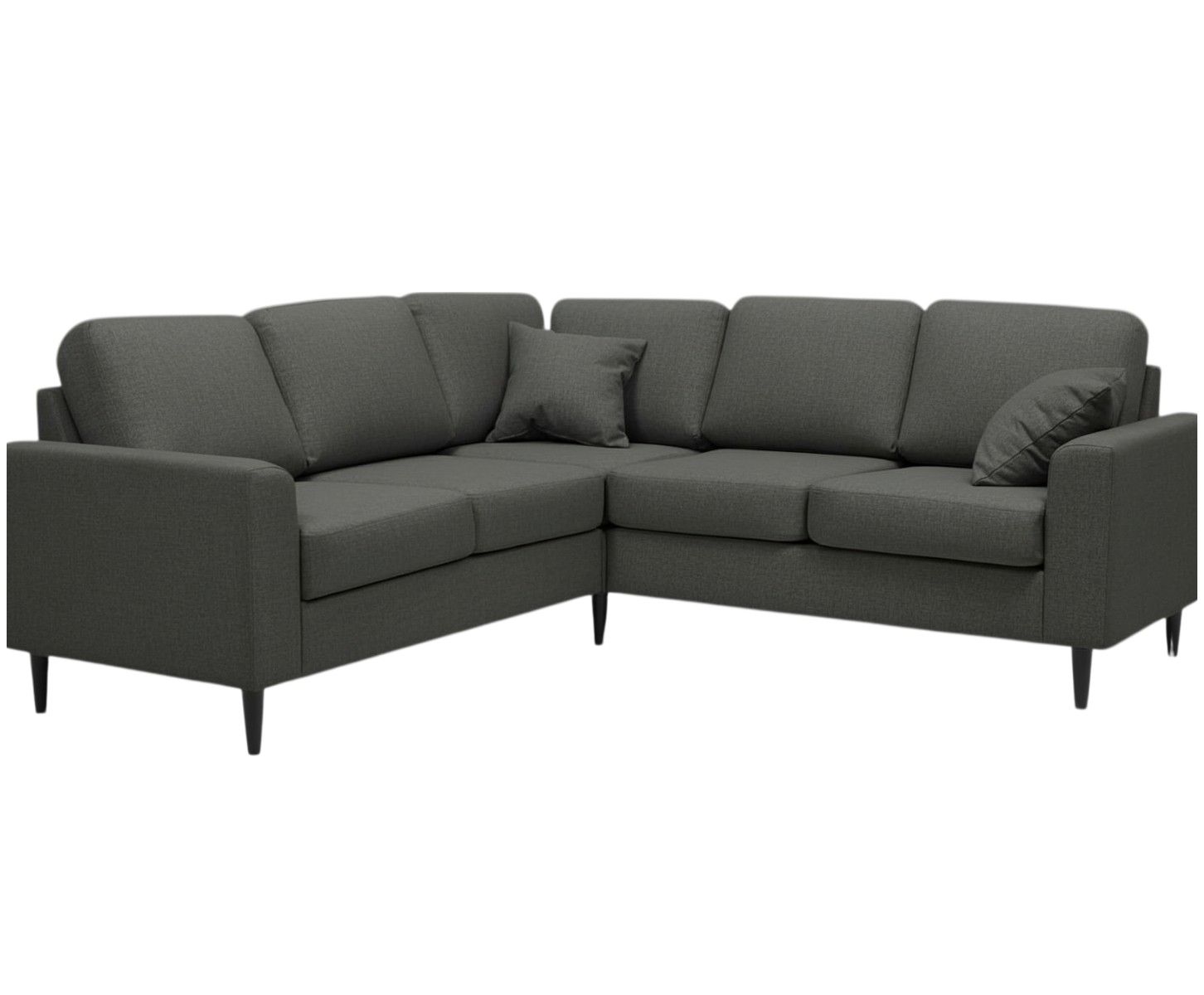 Napue kulmasohva tummanharmaa