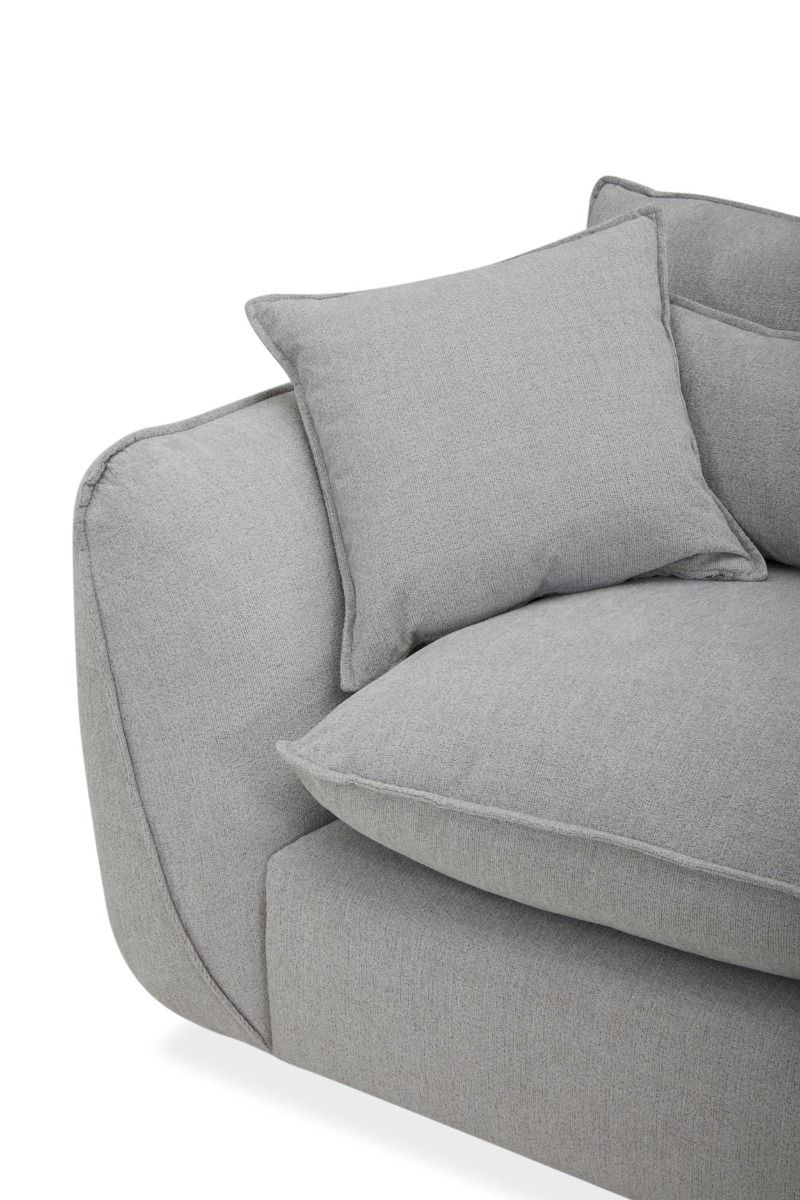 Bentley 3-ist sohva 248cm, harmaa