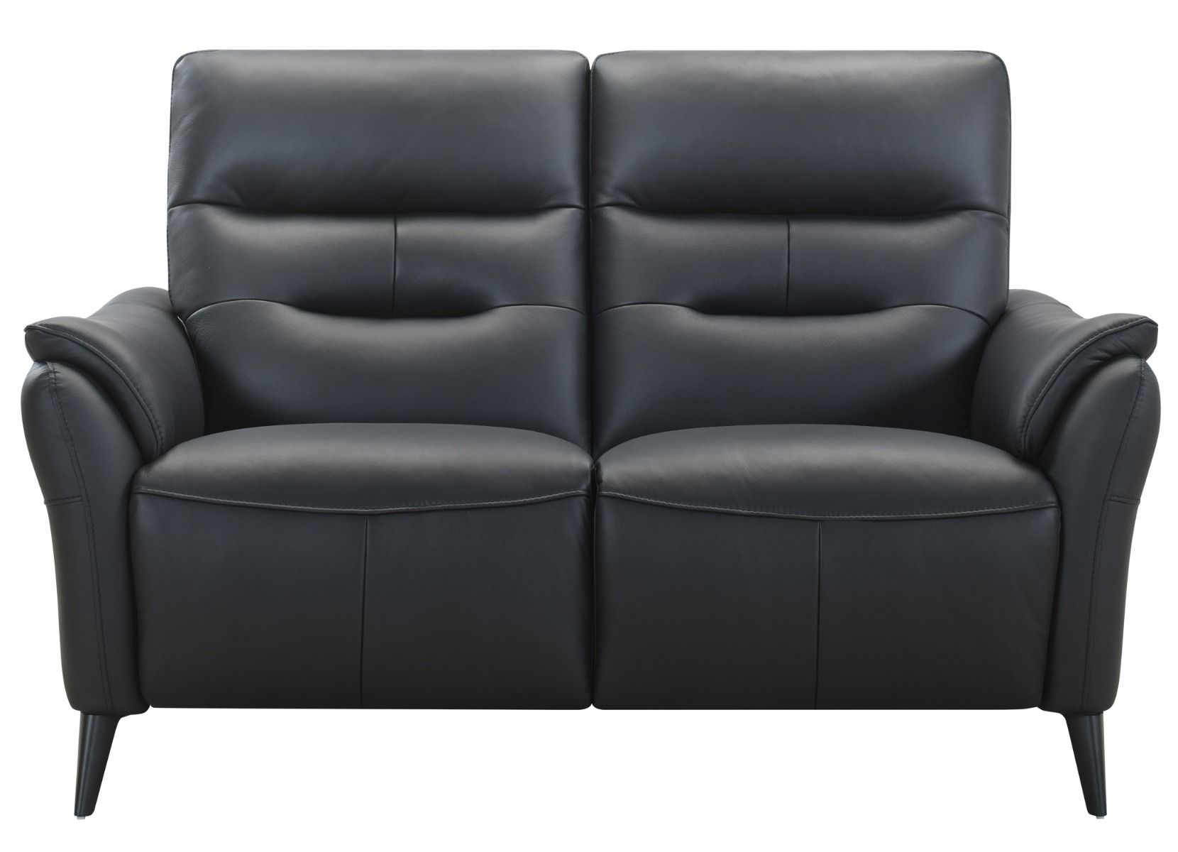 Bianca 3+2 sohvakalusto sähkömekanismeilla, musta nahka