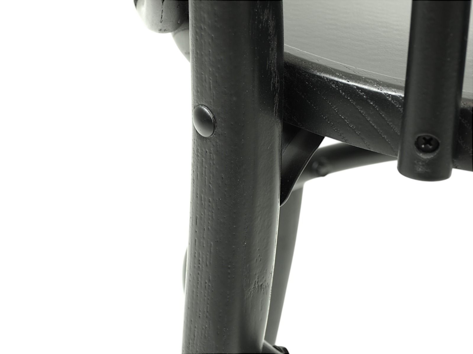 Bistro ruokapöydän tuoli, musta