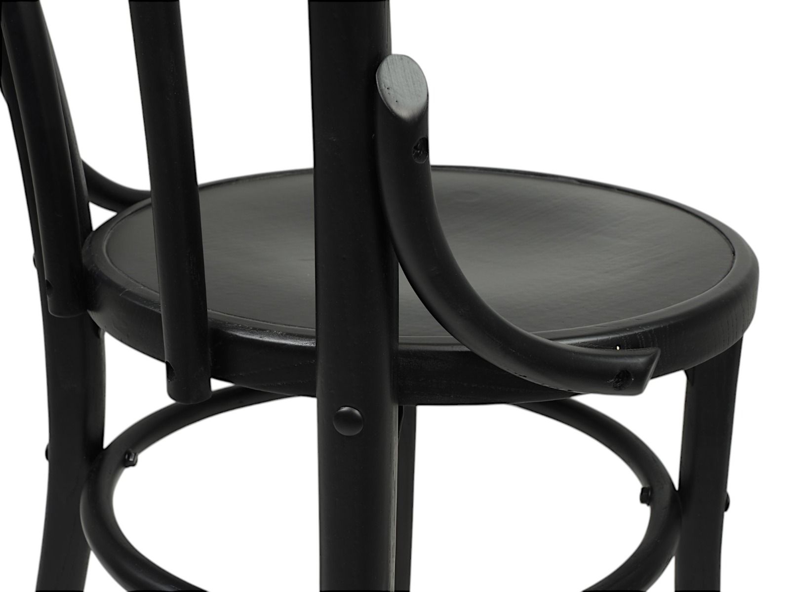 Bistro ruokapöydän tuoli, musta