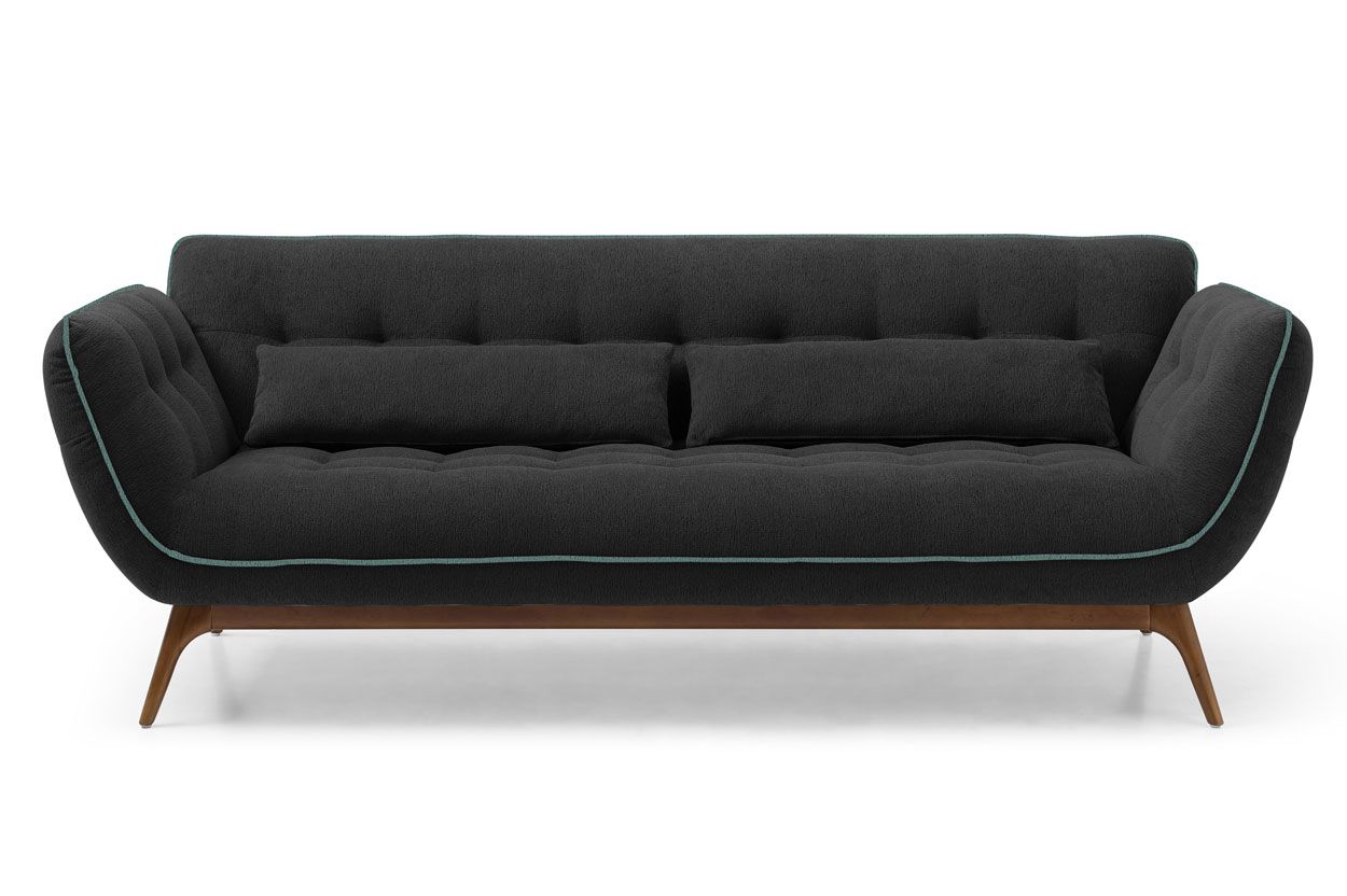 Marilyn 3-ist sohva, musta