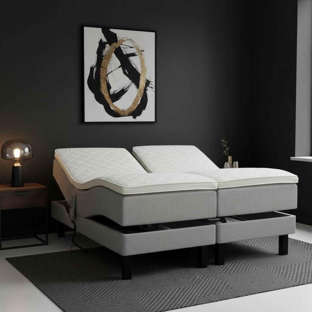 Unico Black-2 moottorisänky 160x200