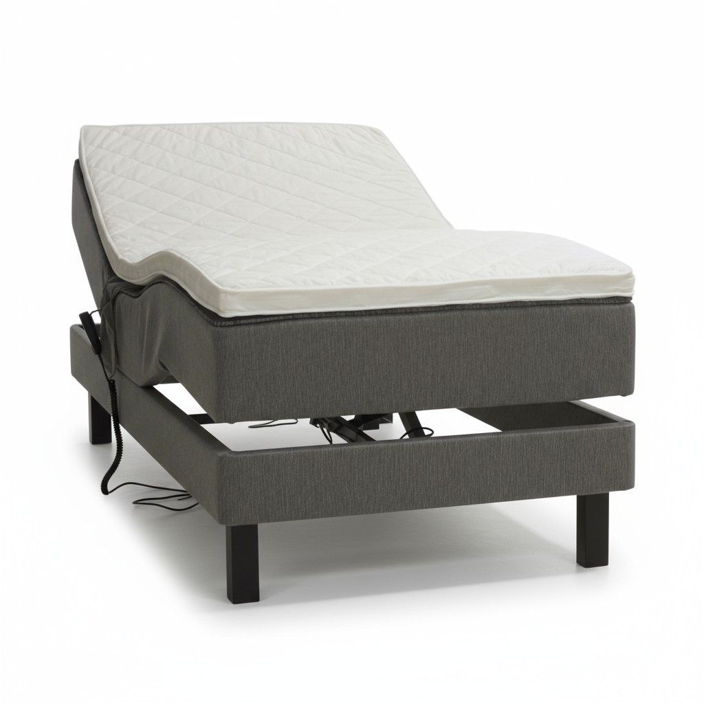 Unico Black-2 moottorisänky 90x200, tummanharmaa