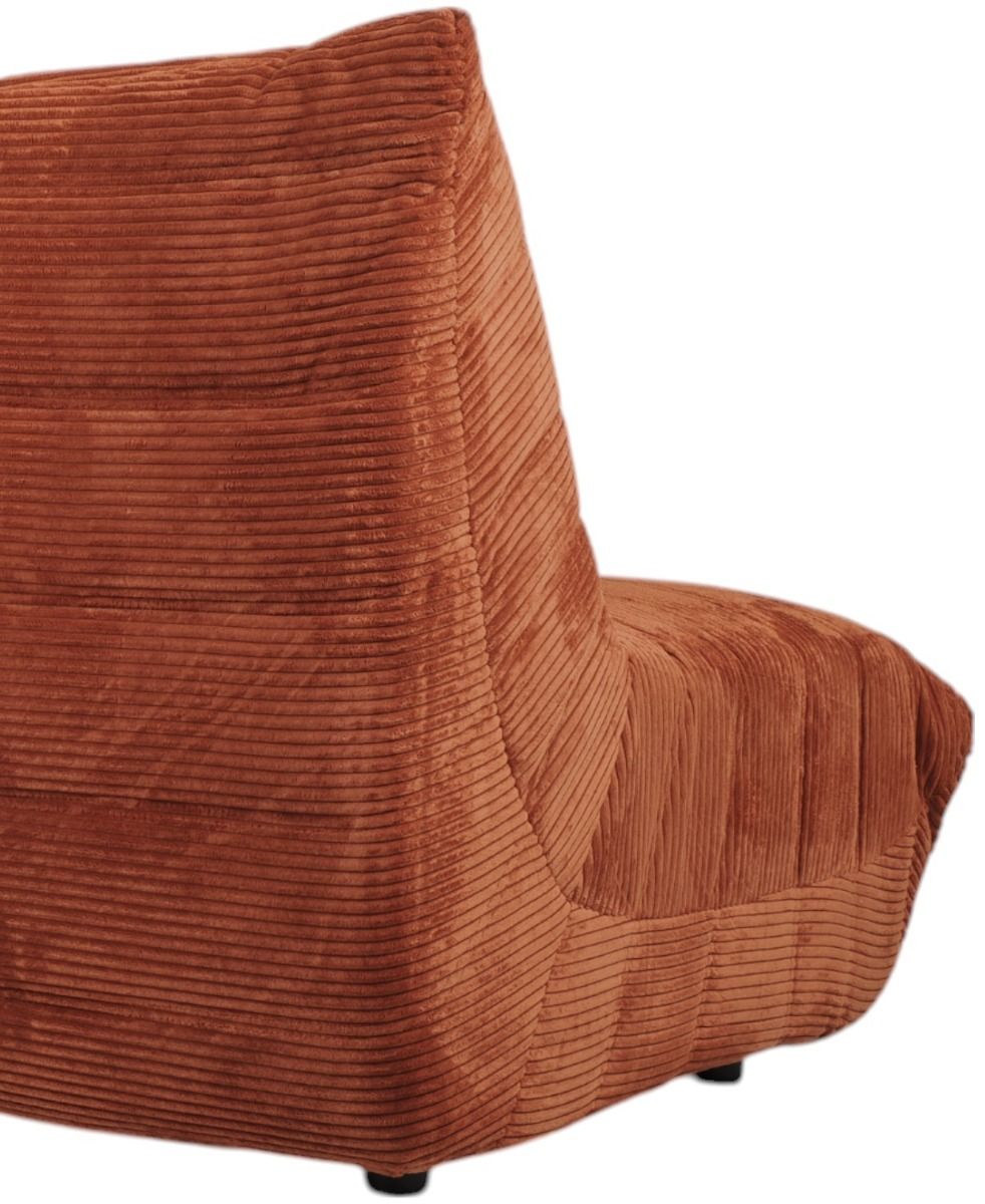 Bono nojatuoli vakosametti, oranssi