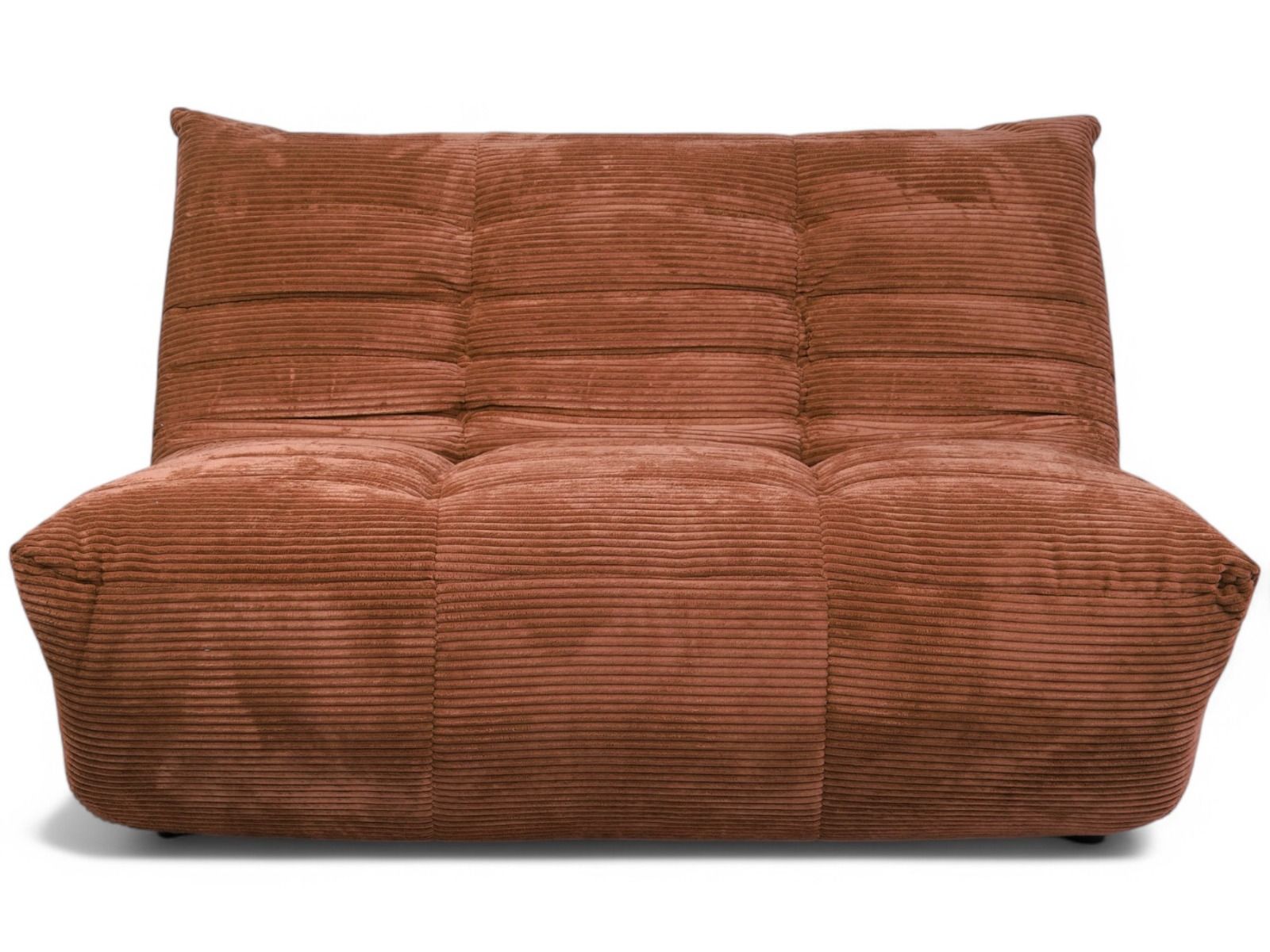 Bono sohva 2-ist vakosametti, oranssi