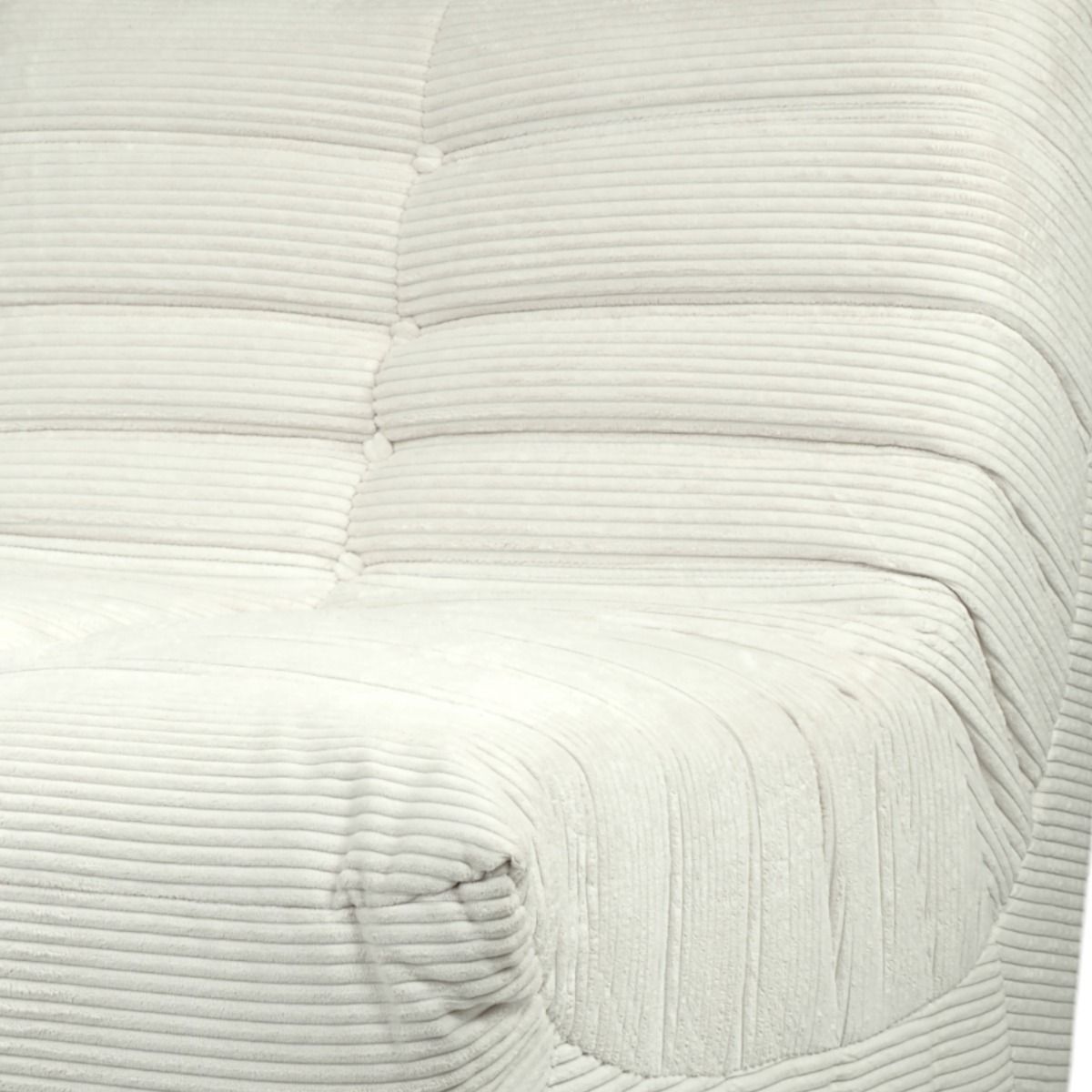 Bono sohva 2-ist vakosametti, valkoinen