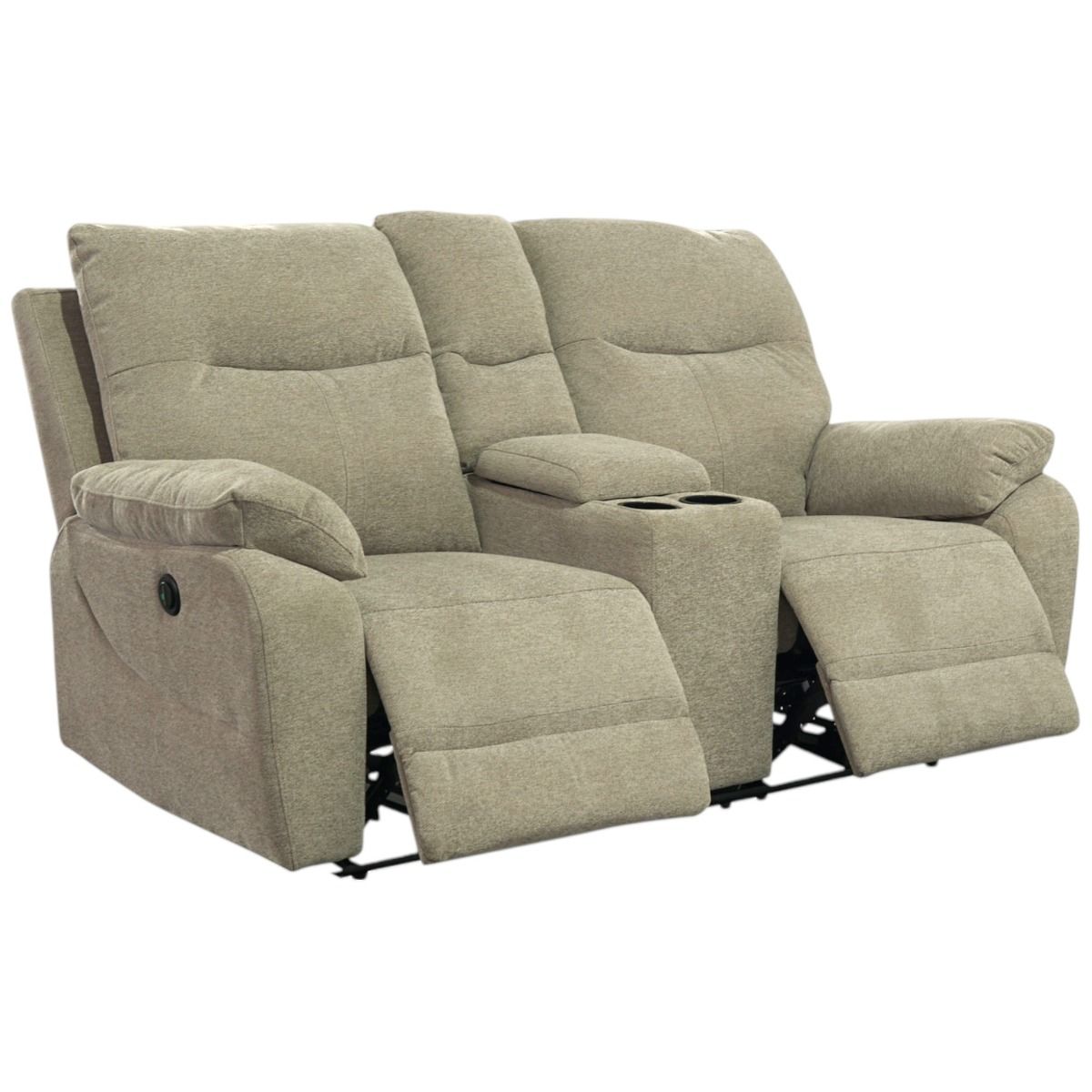 Boston kotiteatterisohva beige sähkömekanismeilla