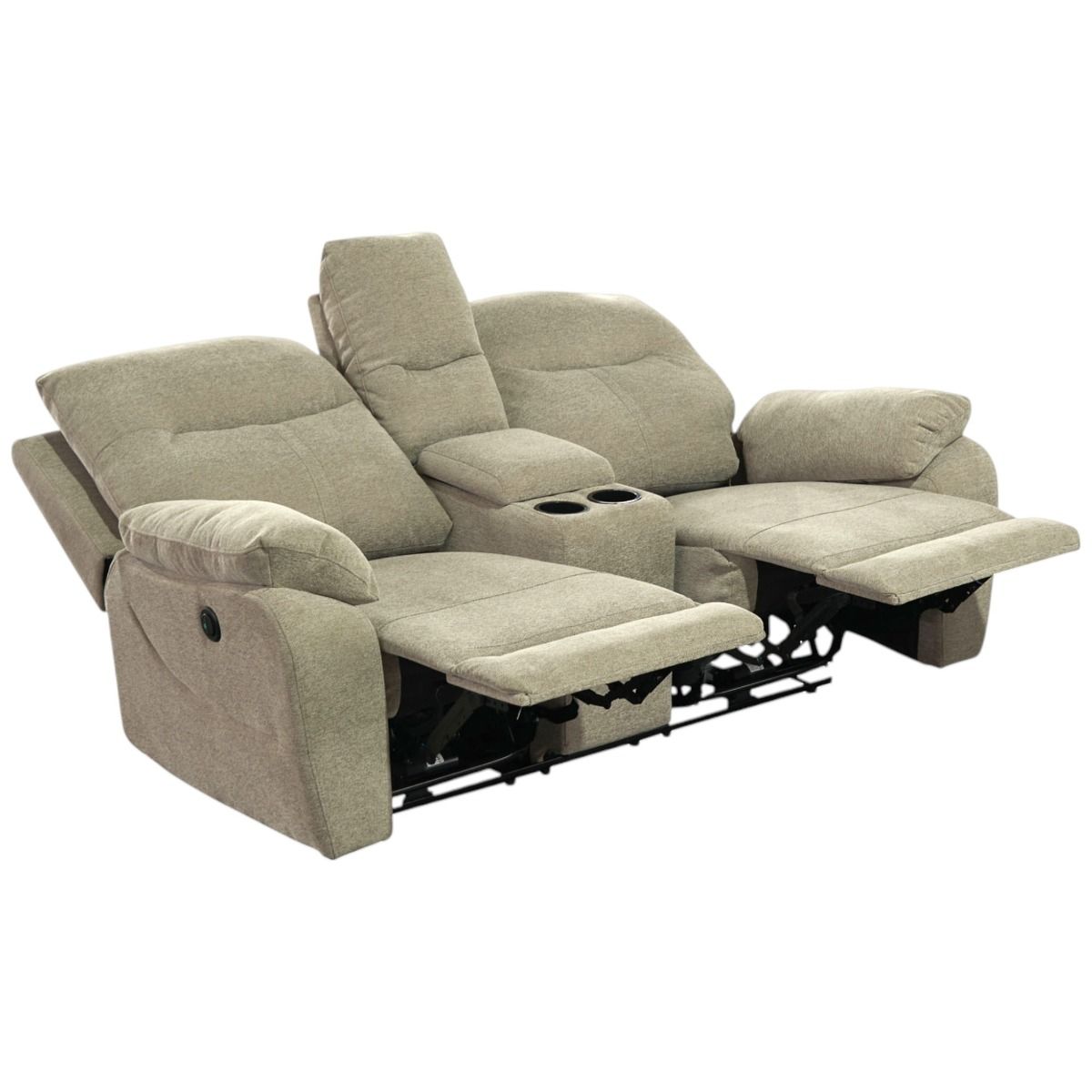 Boston kotiteatterisohva beige sähkömekanismeilla