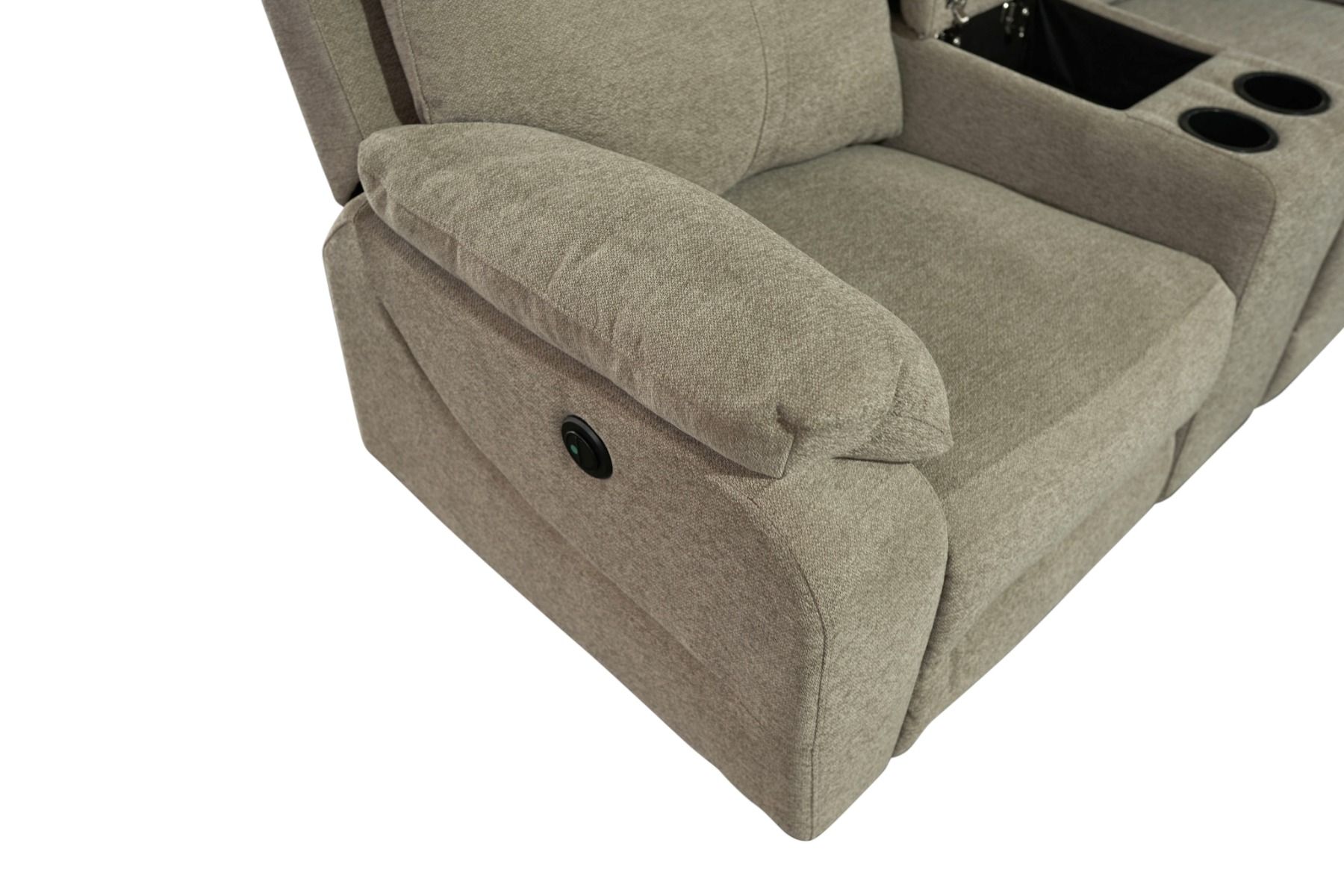 Boston kotiteatterisohva beige sähkömekanismeilla