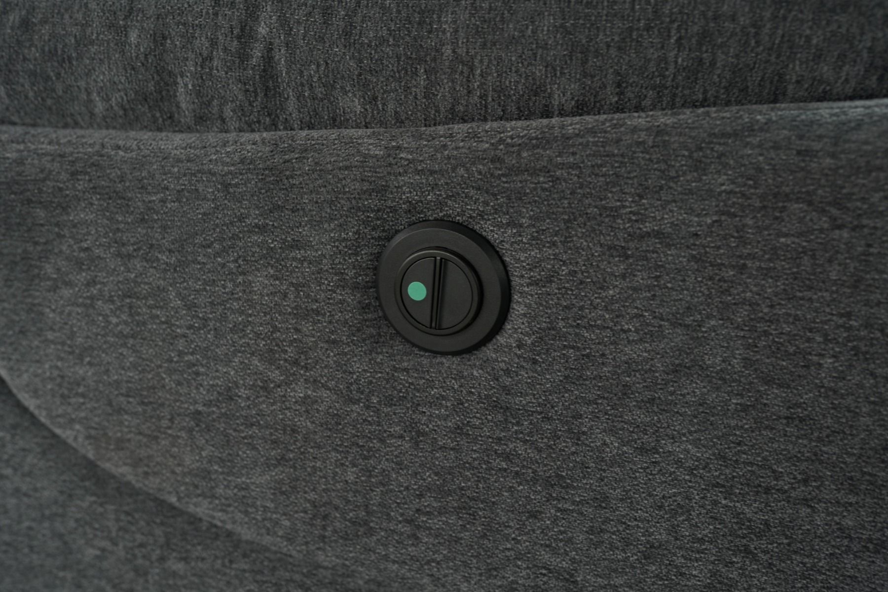 Boston kotiteatterisohva tummanharmaa sähkömekanismeilla