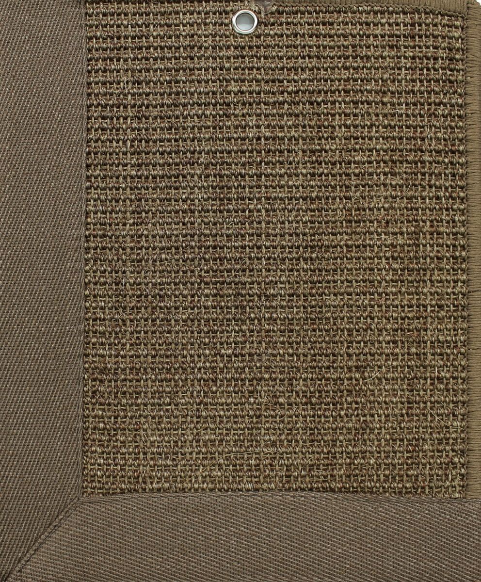 Sisal matto Boucle, kaakao, mittojen mukaan