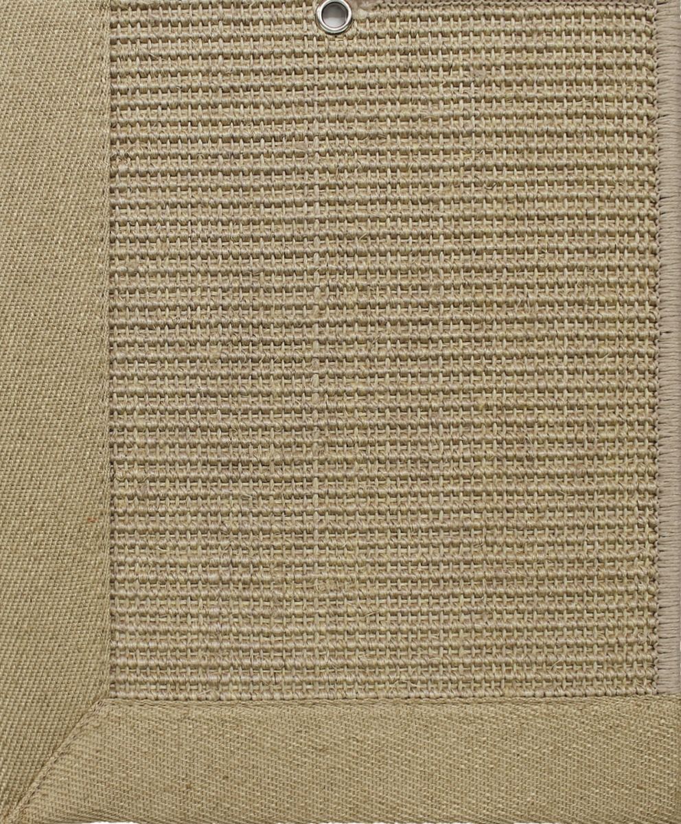 Sisal matto Boucle, Pellava, mittojen mukaan