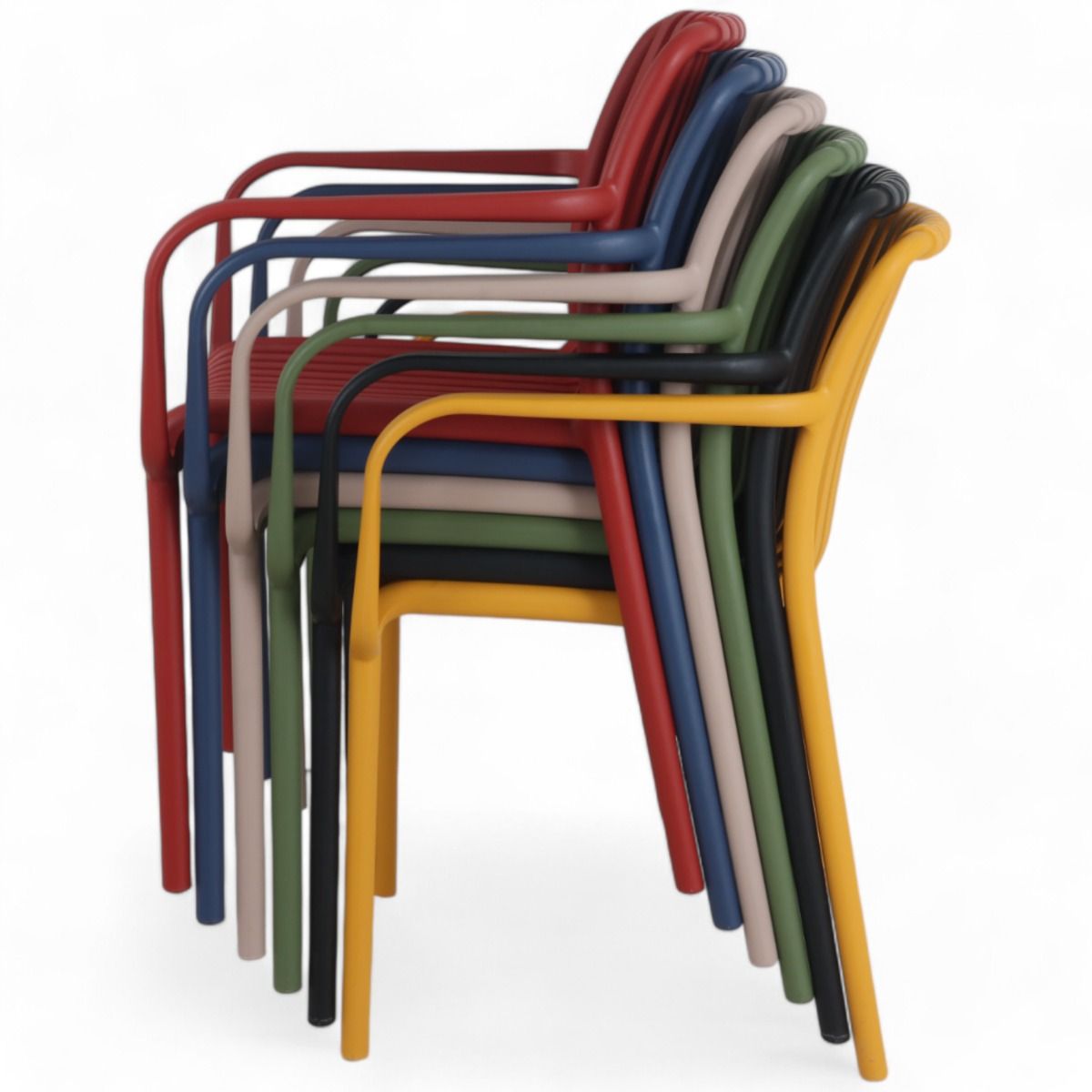 Brandon terassituoli, keltainen