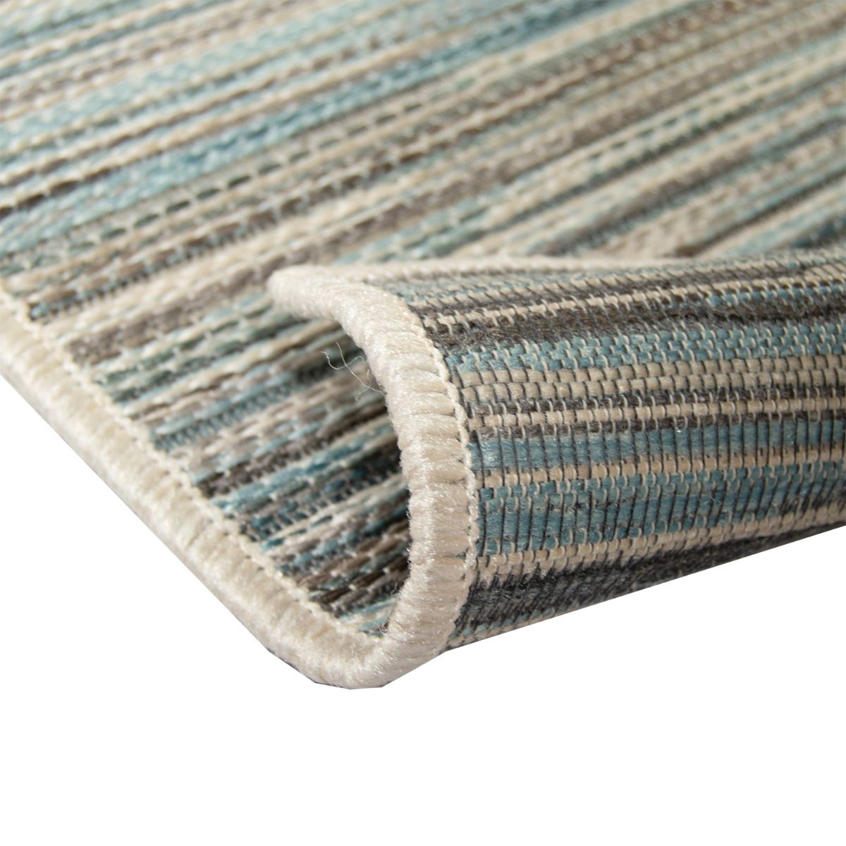 Brighton käytävämatto 80 cm turkoosi