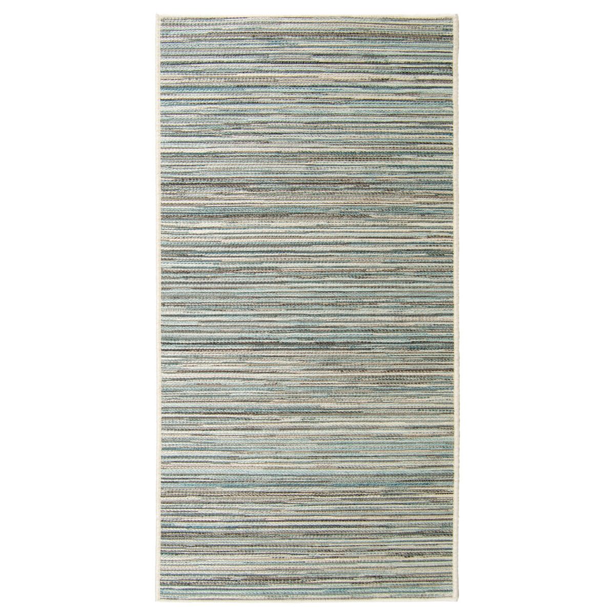 Brighton käytävämatto 80 cm turkoosi