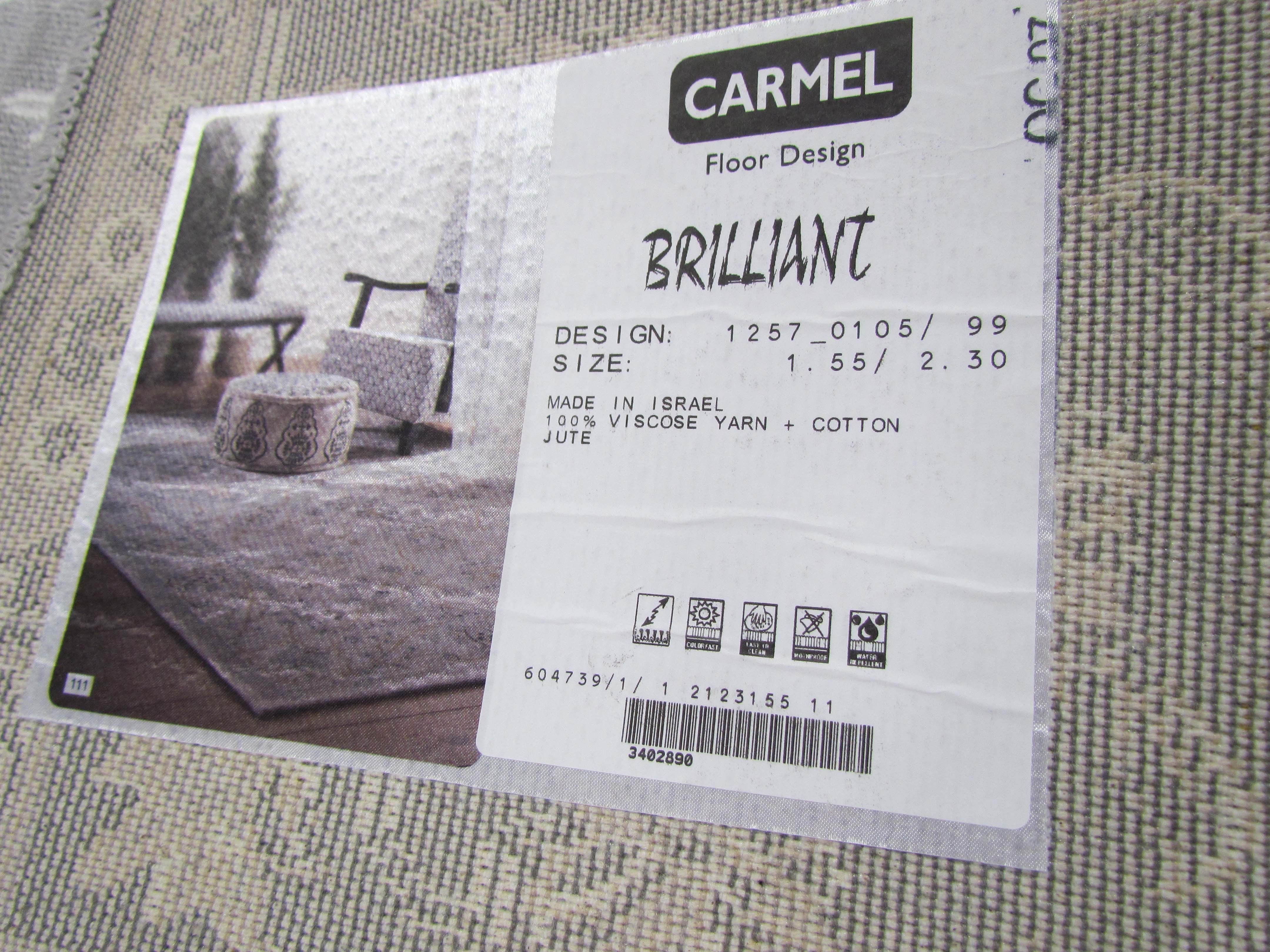 Carmel viskoosimatto, 155x230 cm