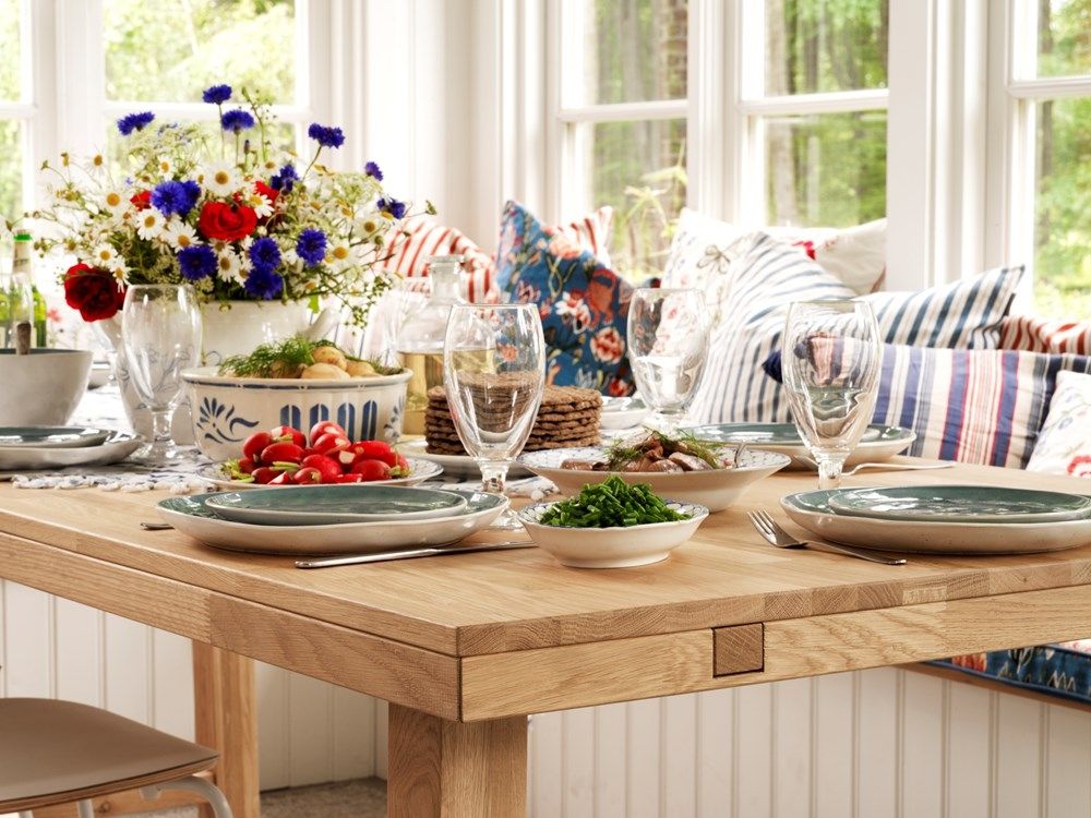 Rowico Brooklyn ruokapöytä 220x95cm, tammi