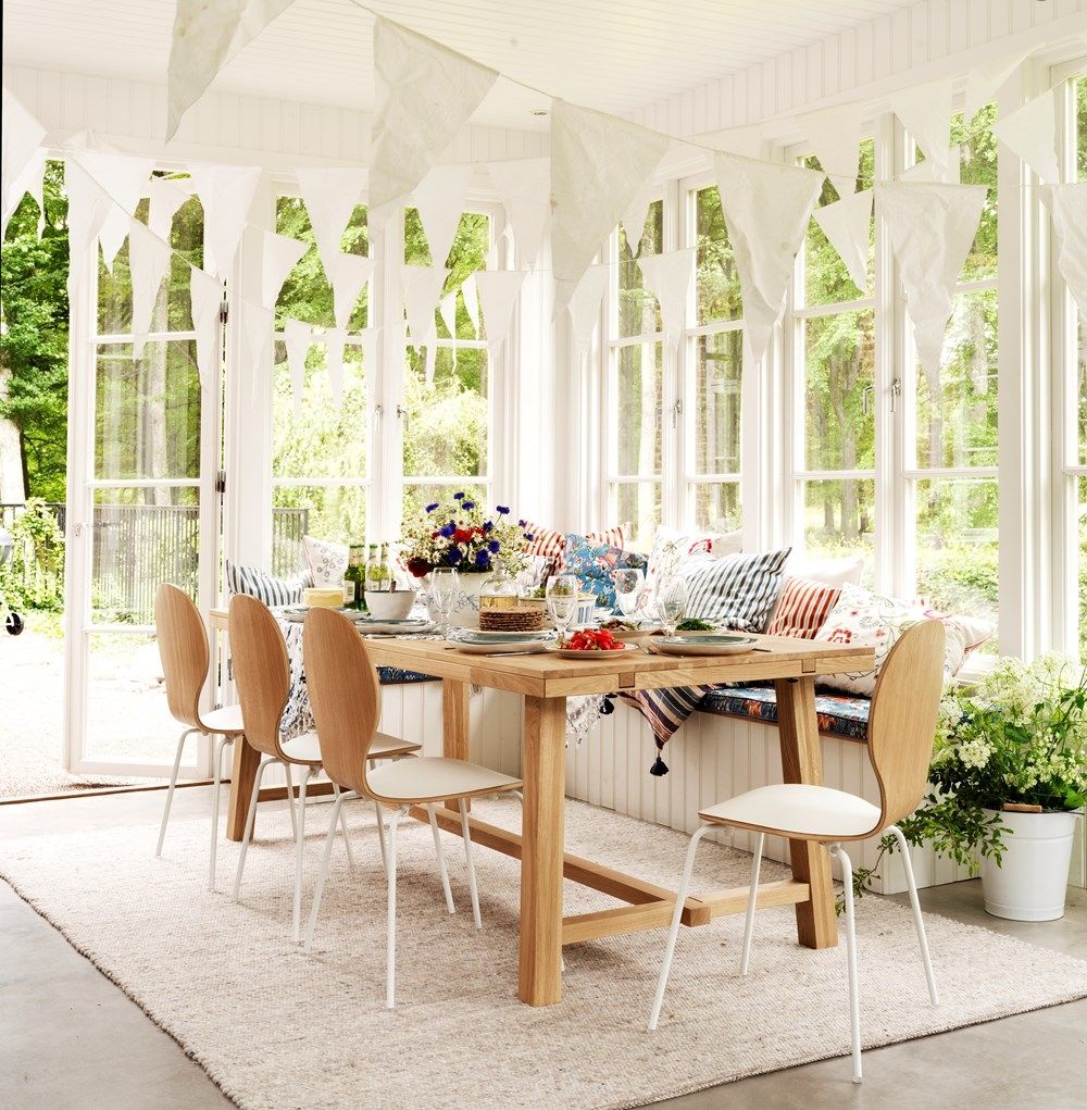 Rowico Brooklyn ruokapöytä 170x95cm, tammi