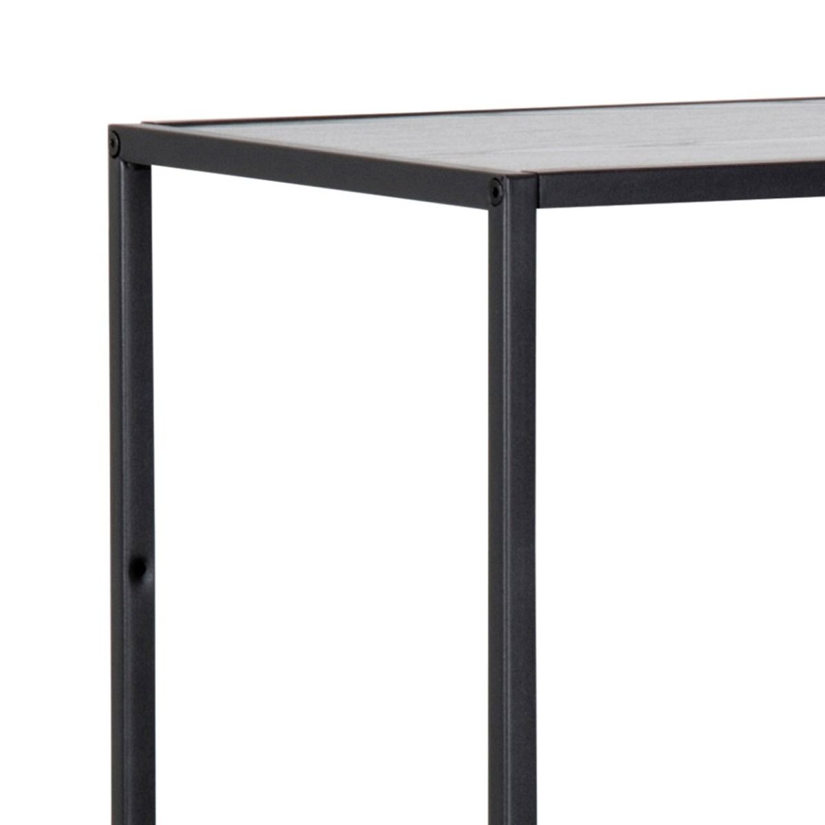 Seaford avohylly 3 musta 77x35x114 cm