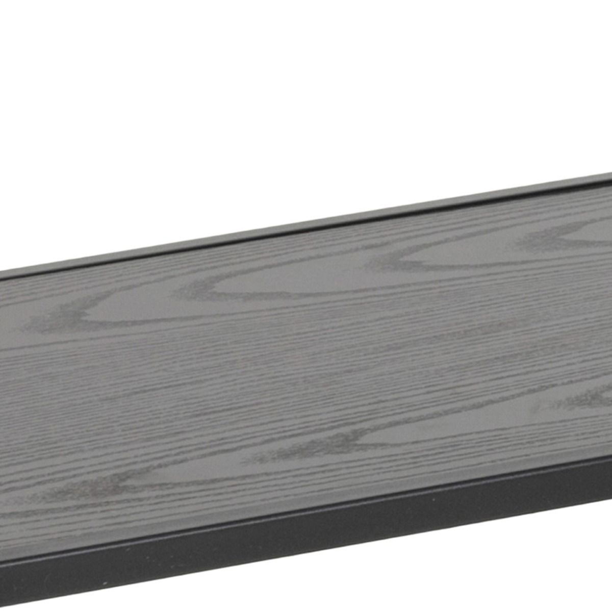 Seaford avohylly 6 musta 114x35x78 cm