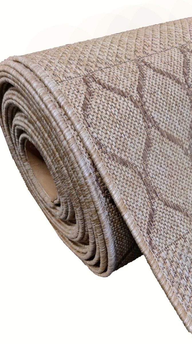 Marokko käytävämatto 100 cm pellava